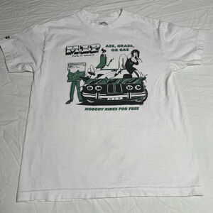 Men's Made in Paradise White Green Graphic Short Sleeve Tee M sku77